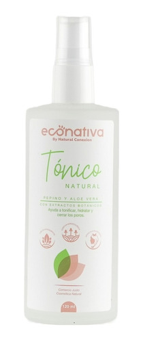 Tónico Natural De Pepino Y Aloe - mL a $249