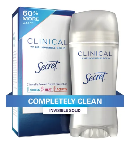 comprar Antitranspirante Y Desodorante Secret Clinical Strength Wome