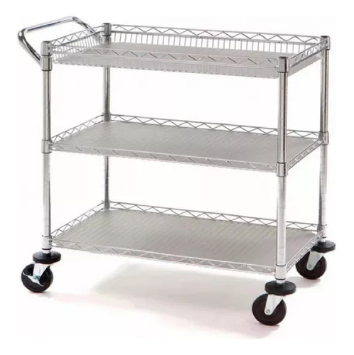 Mesa Carrito De Servicio De Acero Inoxidable