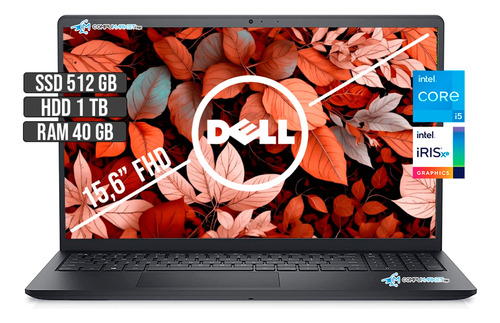 Dell Inspiron Intel Core I5 1135g7 Ssd 512gb+hdd1tb Ram 40gb