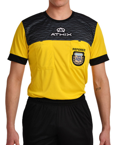 Camiseta Arbitro Athix 2022 Original (amarilla)