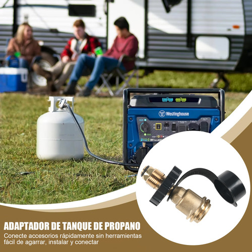 Adaptador Tanque De Con Perilla Manual Pol A Qcc1