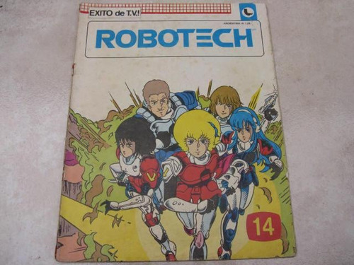 Burun Danga: Antiguo Comic Robotec Nº 14 1986 Argentina Cco