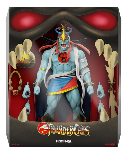 Figura Super7 Thundercats Mumm-ra Ojos De Luz Led