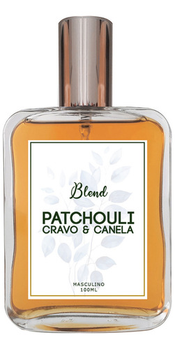 Perfume Blend De Patchouli, Cravo & Canela 100ml - Quente