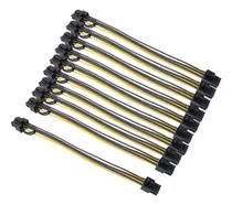 Comprar Pci-e 6 Pin Hembra A 8 Pin Hembra Gpu Adaptador De 10 Piezas