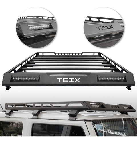 Juego Canastilla Portaequipaje Y Escalera Suzuki Jimny 2021+