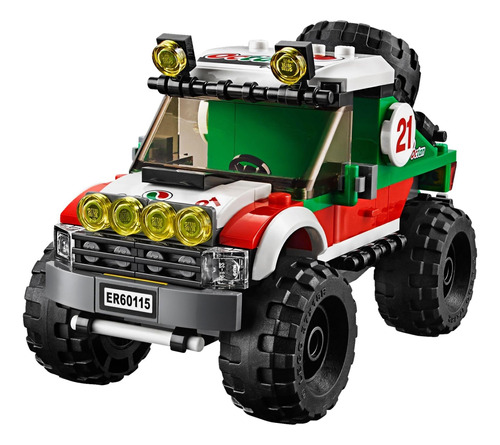 Set Juguete De Construcción Lego City 4x4 Off Roader 60115