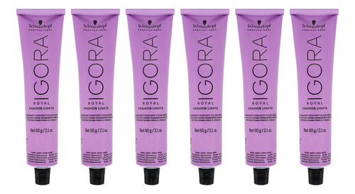 Schwarzkopf Igora Fashion Lights Tintura Pelo Aclarante X6