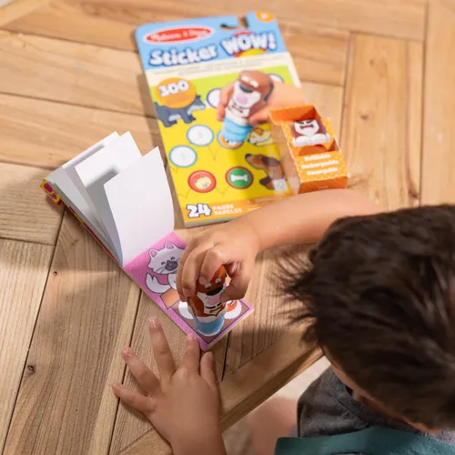 Set De Estampado De Pegatinas Melissa & Doug Dog Con 300 Peg