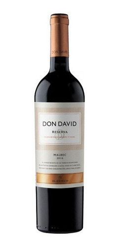 Vino Don David Reserva Malbec X750cc