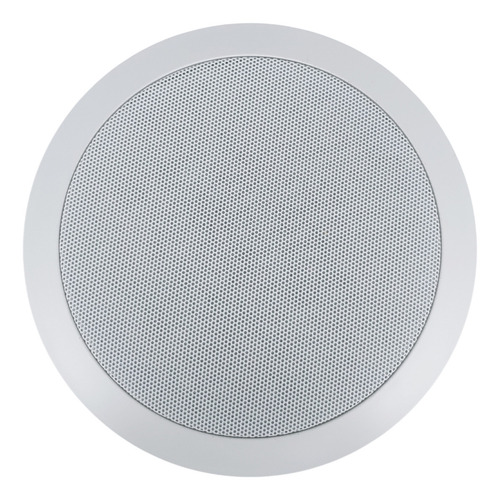 Bocina Plafon Con Transformador 100v Ambiental 6.5 Pulgadas Color Blanco