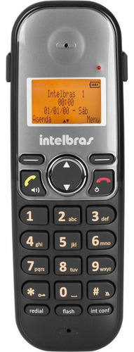 Aparelho Telefone Sem Fio Fixo Intelbras Headset E Viva Voz