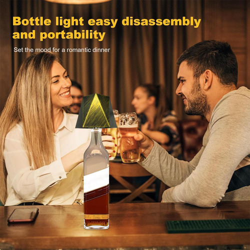 Lámpara Inalámbrica Para Botellas Luces Para Botellas De Lic