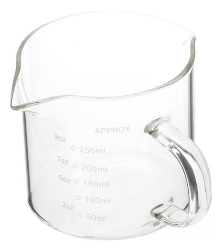 3 Jarra Medidora De Vidrio Para Café Expreso, Taza De