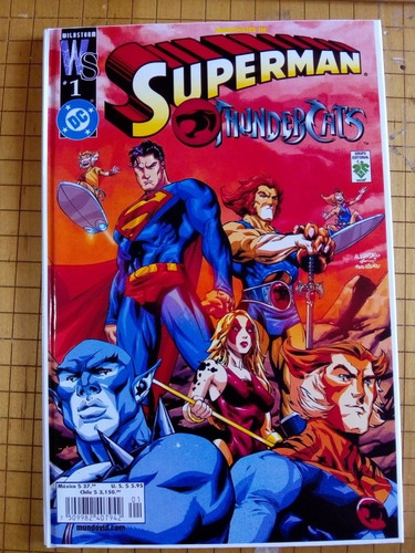 Imagen 1 de 4 de Superman Thundercats Pasta Dura En Español