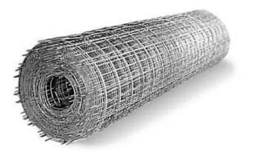 Malla Electrosoldada Galvanizada - 1.20x25 Mts  Inoxidable 