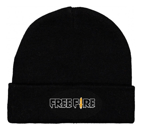 Gorro Lana Beanie Pasamontañas Logo Free Fire Logo Phr