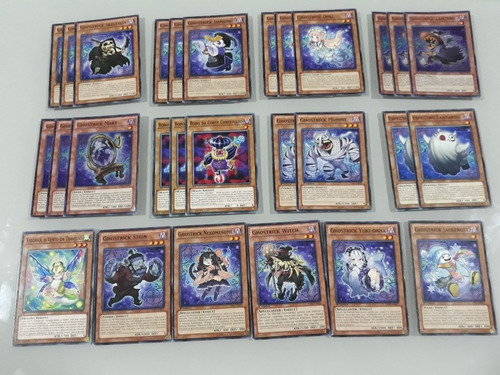 Deck Ghostrick Yugioh (Usado)