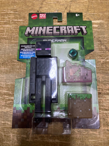 Enderman Con Enderpearl Minecraft Craft A Block Mattel Mojan