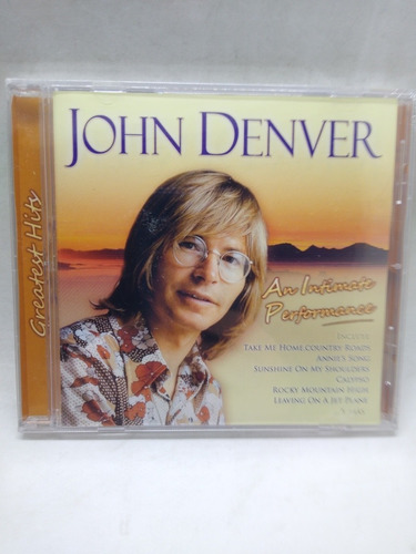 John Denver An Intimate Performance Cd Nuevo