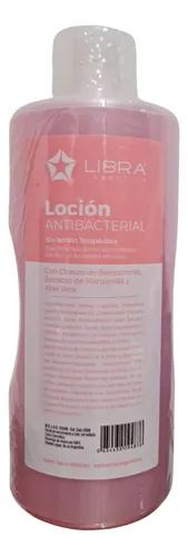 Libra Loción Antibacterial Limpieza Pofunda 1000ml X2