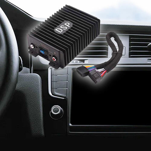 Amplificador Dsp Automotriz 4 Canales 25w De Potencia