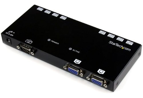 Startechcom St1218t 8 Puertos Vga Video Extender Sobre Cat 5