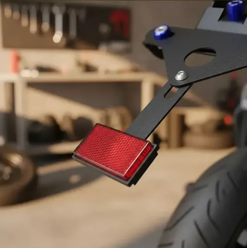 Eliminador De Rabeta Suporte Placa Fixo Kawasaki Zx4r Zx-4r