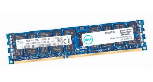 Imagem 1 de 2 de Pente De Memória Dell 16gb - 2rx4 Ddr3lrdimm 1600mhz -20d6f