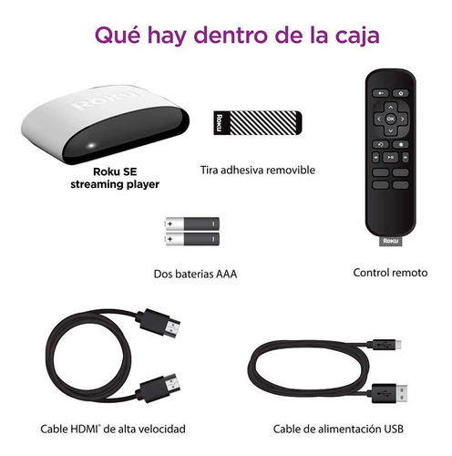 Imagen 2 de 7 de Roku Express Smart Tv Full Hd | Disney+ Hbo Netflix Amazon
