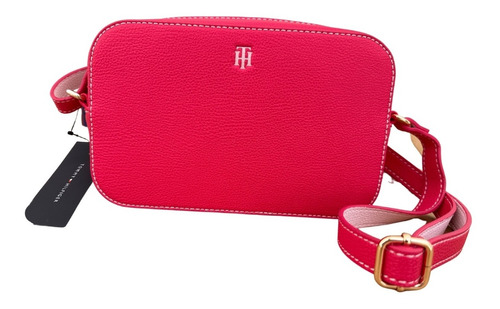 Crossbody Tommy Hilfiger Fucsia Original Bolsa Mini Mujer