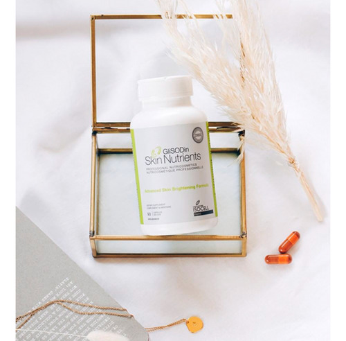 Glisodin Advanced Skin Brightening Formula 90 Capsulas Mixta Día/noche