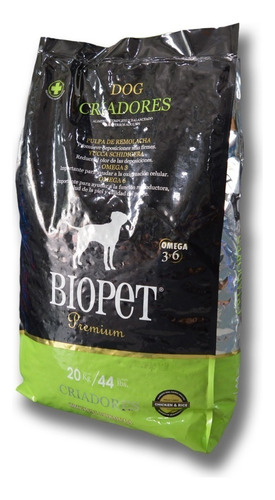 Alimento Biopet Premium Criadores 20kg Pollo/arroz Nuska
