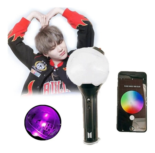 Linterna Bts Army Bomb Versión 3 - Lámpara De Concierto Blue