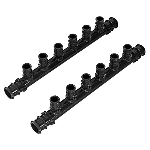 Colector Pex 6 Puertos Para Conexiones De Anillo De Expansin