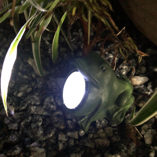 Luminária Solar Jardim Chão Lâmpada Led Prova D'água