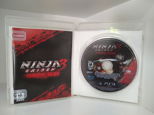 Ninja Gaiden 3 Razor's Edge Tecmo Games Ps3 Físico Completo (Usado)
