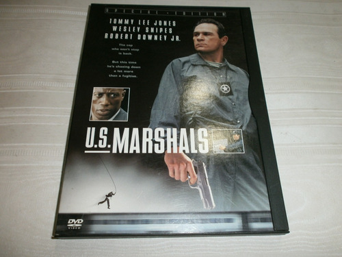 Us Marshals Tommy Lee Jones Wesley Snipes R Downey Jr Dvd 98 (Usado)