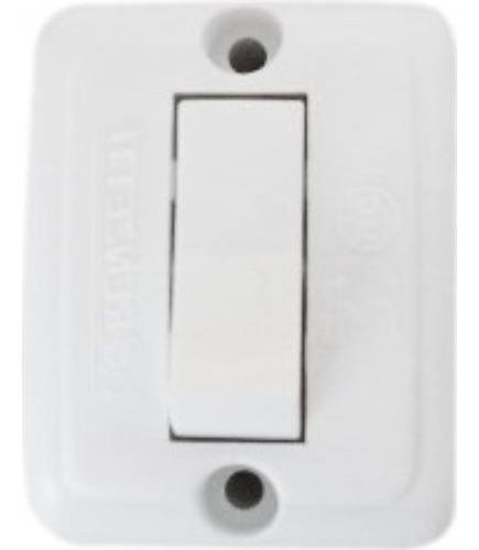 Interruptor Externo Lorenzetti Retangular Branco 1063-b-n