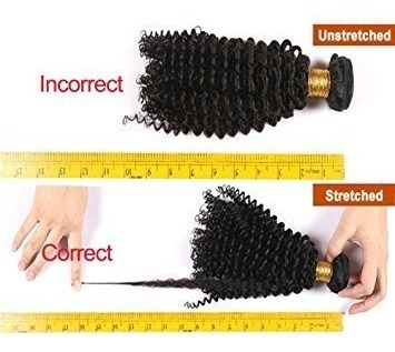 Afro Kinky Clip Rizado En Humanos Remy Extensiones De Pelo