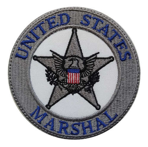 Parche Bordado United States Marshal Police Us Marshal