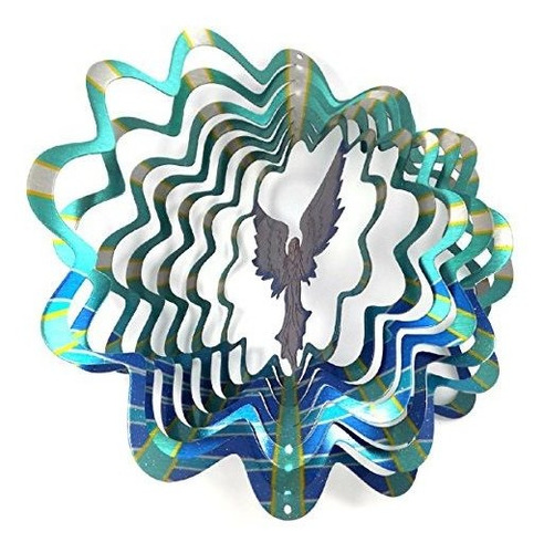 Worldawhirl Perinola 3d Viento Spinner Pintado A Mano De Ace