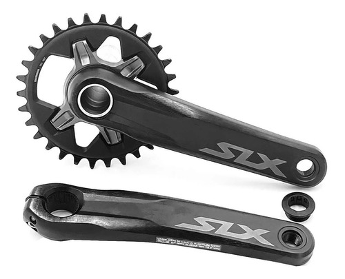 Multiplicacion Monoplato Shimano Slx Fcm7100 12v Pasos 30d 