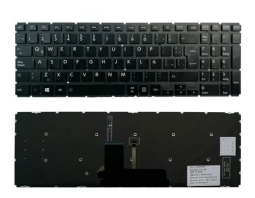 Teclado Toshiba P55w P50w S55-c L50b L50d-b L50t