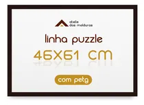 Comprar Moldura 61 X 46 Para Quebra Cabeça Arte Poster Com Petg