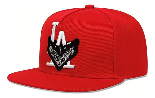 Gorra Snapback La Los Ángeles Crimes Visera Plana Ajustable