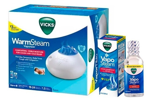 Vaporizador Con Liquido Vicks Vapo Steam 8 Onz