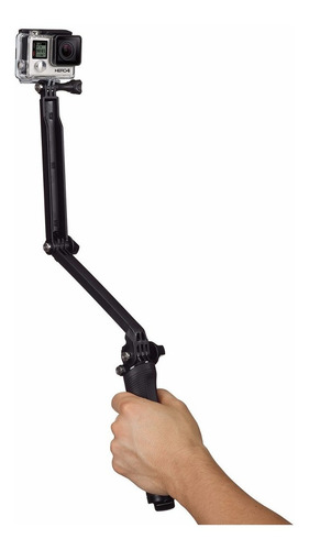 Bastão Gopro Hero Extensível 3 Way Dobrável Boia Traseira