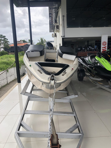 Lancha Ecomariner 19 Pés Com Motor De Popa Yamaha